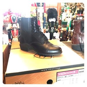 Ariat performer equestrian boot black new